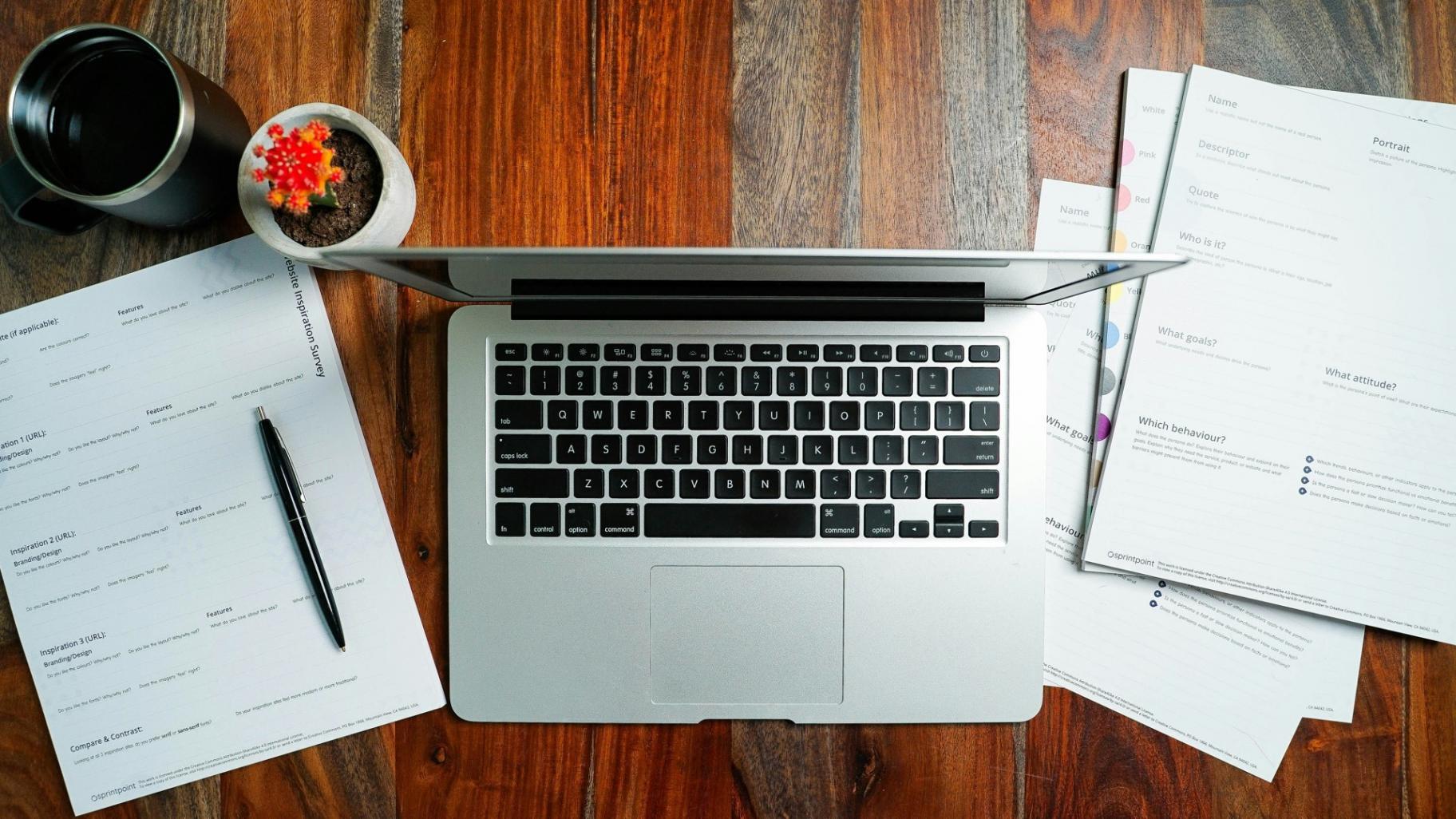 Modern office workspace with collaborative environment
